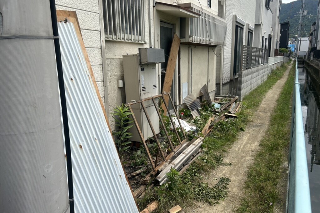 八尾市S邸トタン塀改修工事
