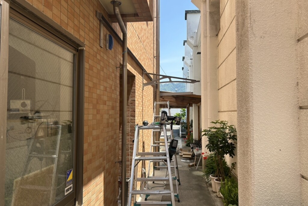 八尾市LIXILルーフタイプテラス工事